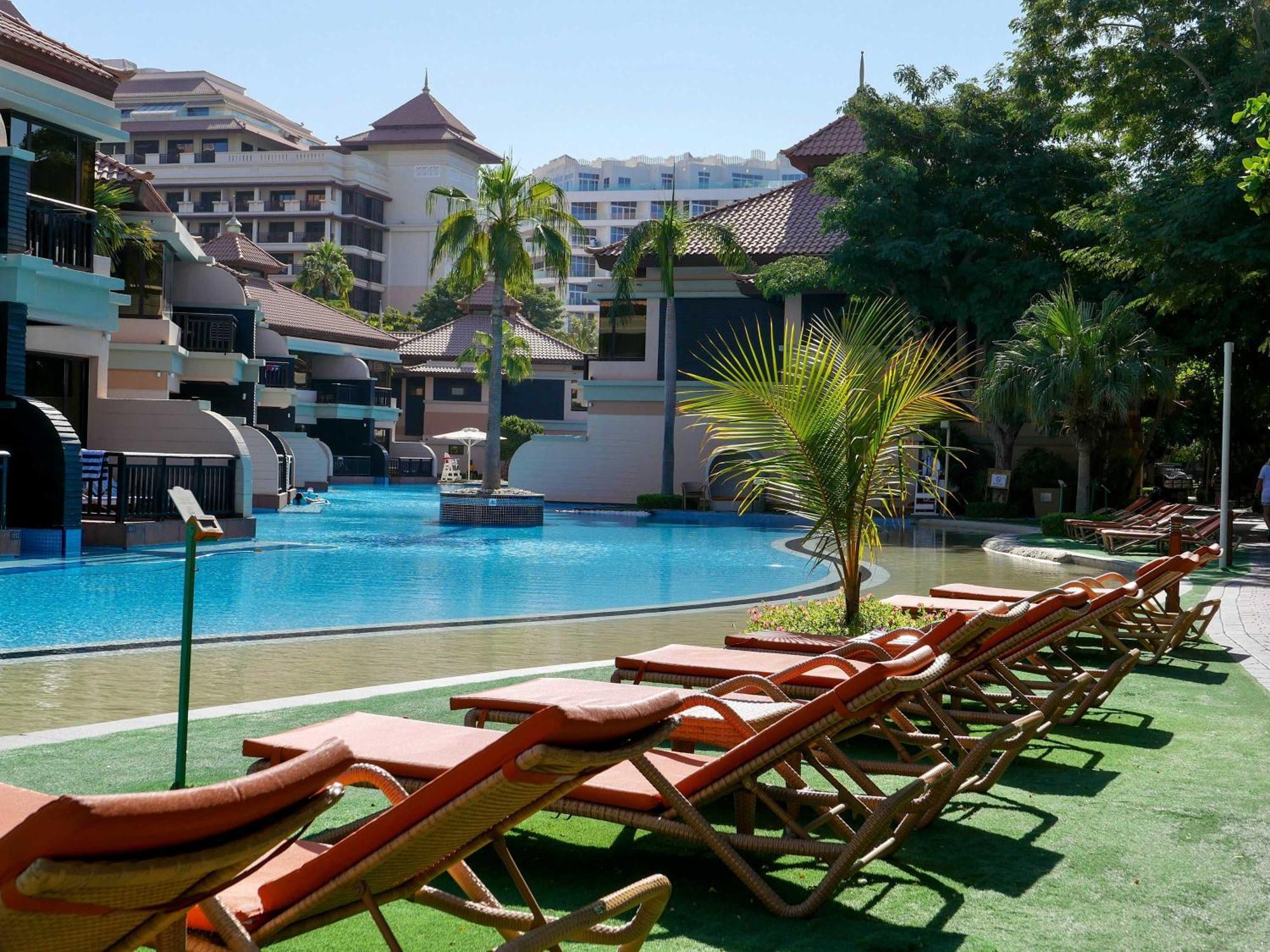 Lovely 1 Bedroom Apartment At 5 Star Resort Dubai Exteriör bild