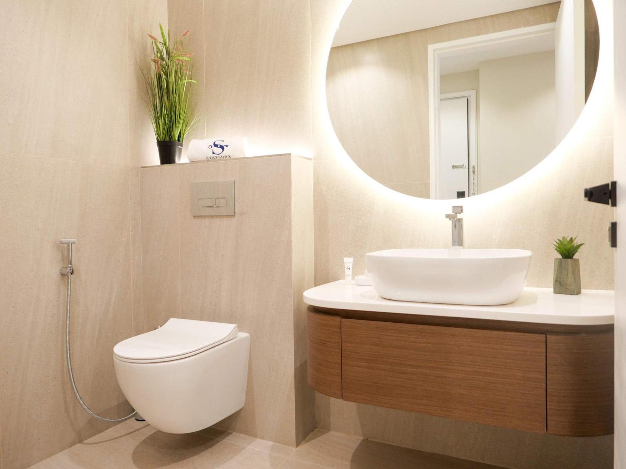 Lovely 1 Bedroom Apartment At 5 Star Resort Dubai Exteriör bild