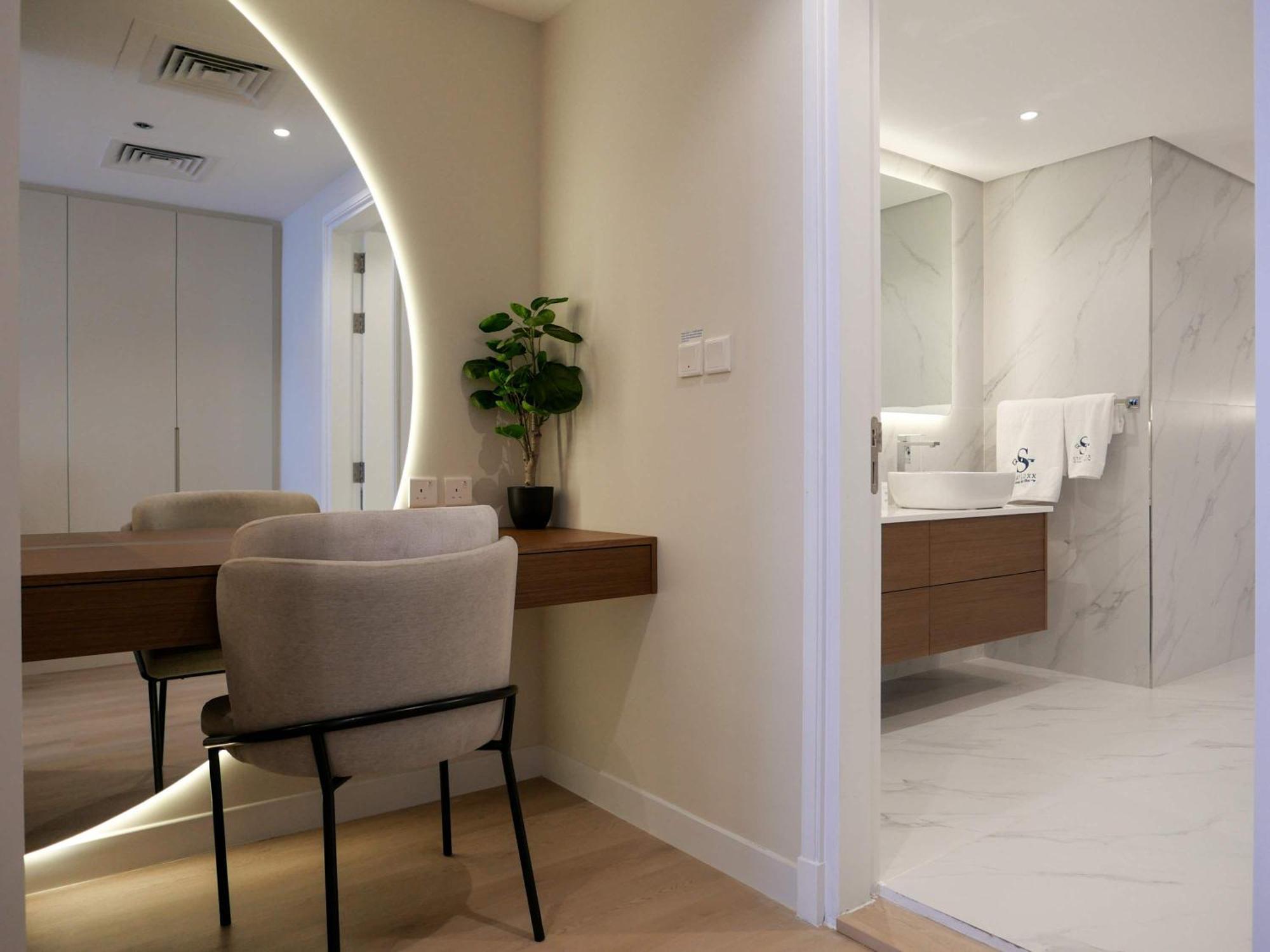 Lovely 1 Bedroom Apartment At 5 Star Resort Dubai Exteriör bild