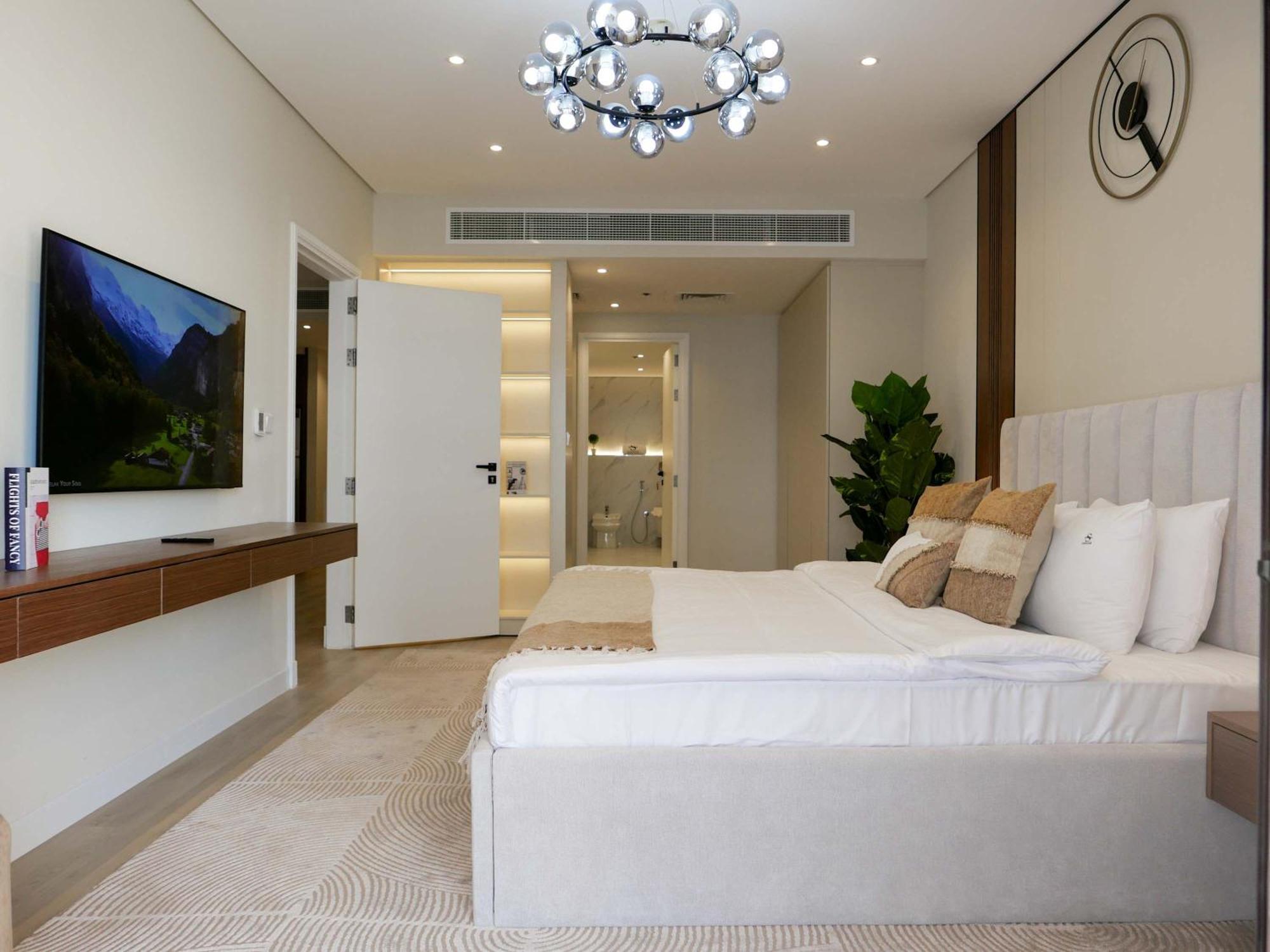 Lovely 1 Bedroom Apartment At 5 Star Resort Dubai Exteriör bild